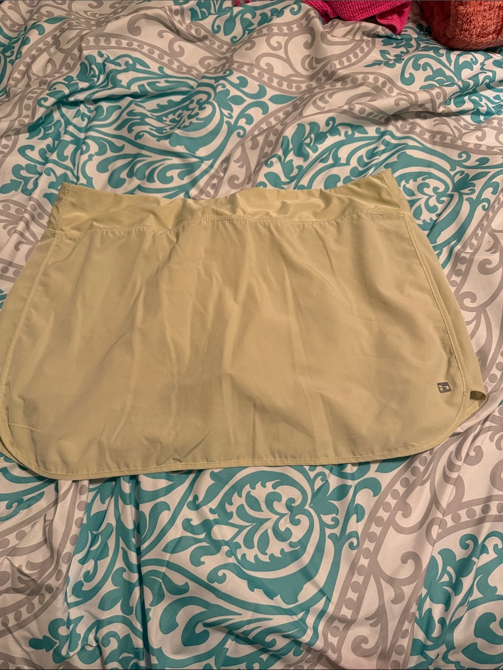 Hind Light Yellow Athletic Skort